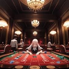 Layar beranda aplikasi macan cuan dengan menu permainan slot dan live dealer